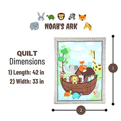 Noah's ark clearance crib set