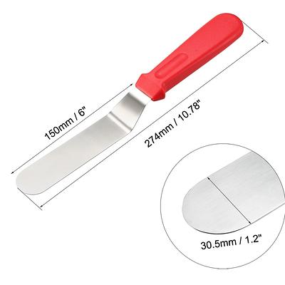 Icing Spatulas, Food Grade Cake Decorating Frosting Spatulas, Including  Cake Scraper, Stainless Steel Cake Angled Offset Spatulas, Baking Tools,  Kitchen Accessories - Temu