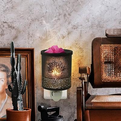 Metal Wax Melt Warmer Electric Wax Burner Melter Fragrance Warmer for Home  Decor