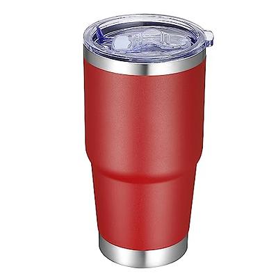 20 oz Stainless Steel Insulated Travel Tumbler with Handle - Powder Coated  (Blank)