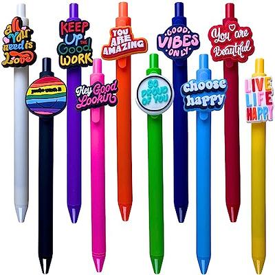 GUAGLL 11PCS Funny Pens Set for Adults with Inspirational Quotes