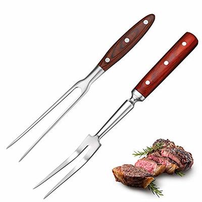 BOLEXINO 15 Inch Double Handle Cheese Knife for Charcuterie, High Carbon  Stainless Steel Blade With 5 Black Plastic Handles Use for Cheese, Cakes