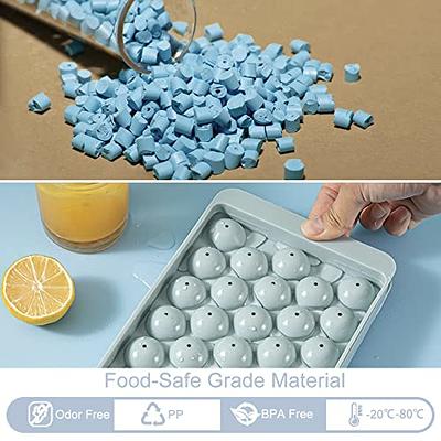 Ice Ball Maker Mold Round Diy Stackable Space Saving Round Ice Cube Tray  Safe