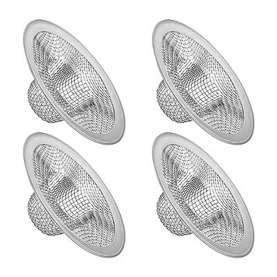 3PACK Stainless Steel Slop Basket Filter Trap Mesh Metal Sink Drain  Strainer Heavy Duty Drain Stoppers for Kitchen Sink Bathroom Bathtub Wash  Floor