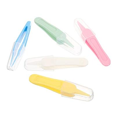 Baby Nose Tweezers Booger Nipper Plier Ear Wax Remover Cleaner