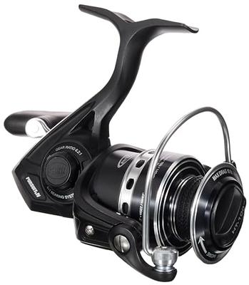 President Spinning Reel, Size 30 Fishing Reel, Right/Left Handle Position,  Graphite Body And Rotor, Corrosion-Resistant, Aluminum Spool, Front Drag
