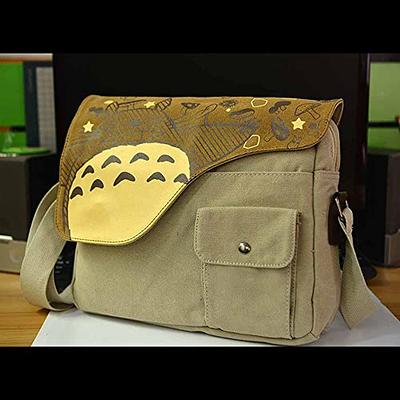 Cute Kawaii Messenger Bag Canvas Crossbody Bag Aesthetic Shoulder Bag for  Women Men Flap Messenger Bag with Pockets - Yahoo Shopping