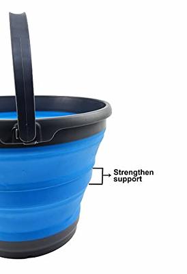  Collapsible Bucket with Handle 10L(2.6 Gallon