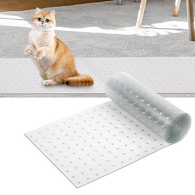 Carpet Protector For Pets 8 2ft Cat Scratch Stopper Plastic Runner With Spikes Mat Guard Pet Keeping Your House Clean Diy Cut Yahoo