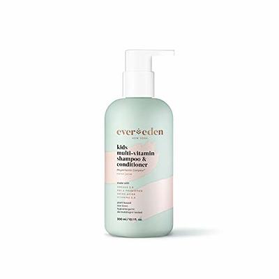 Evereden Kids Shampoo and Conditioner 2 in 1 Melon Juice, 10.1 fl oz. Plant Based and Natural Kids Skin Care Non-Toxic and Organic Ingredients