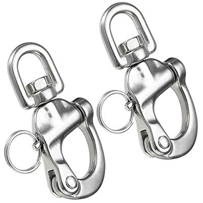  3 Inch Stainless Steel Spring Snap Hook Carabiner 316