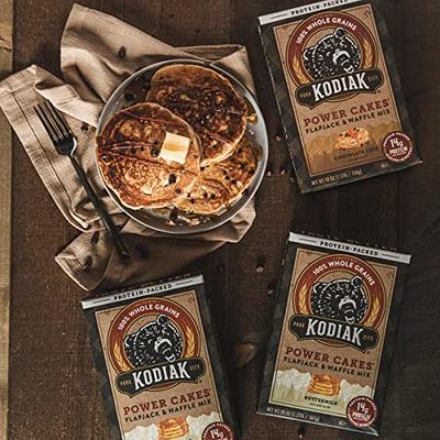 Product of Kodiak Power Cakes Buttermilk Flapjack & Waffle Mix 3 Pk. 20 oz., Black