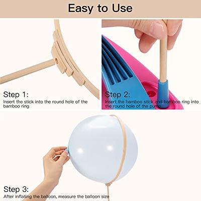 Auihiay Balloon Sizer Hoop, Balloon Size Measurement Tools with Balloon  Glue Point for Balloon Arches, Balloon Columns and Balloon Decoration, (6,  8, 10 inches) - Yahoo Shopping