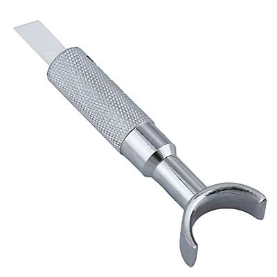 VEVOR Belt Grinder Knife Jig 7-3/4'', Long Sharpening Locator 85~ 115, Adjustable Angle, Belt Knife Sharpener Jig Tool Holder, Dual Handles, Knife