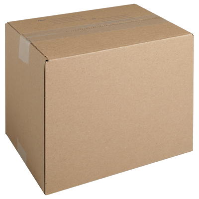 Pen+Gear Medium Recycled Packing Moving Storage Boxes,  19in.Lx14in.Wx17in.H, Kraft, 25 Count