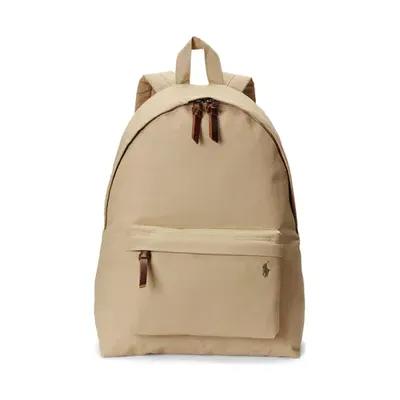 Shop Polo Ralph Lauren Canvas Backpack 405842685017 yellow