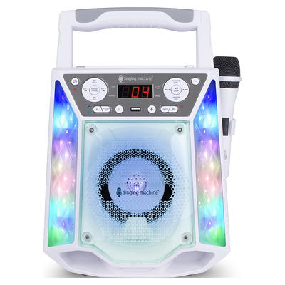 Singing Machine Groove Mini Karaoke Player with Two Microphones