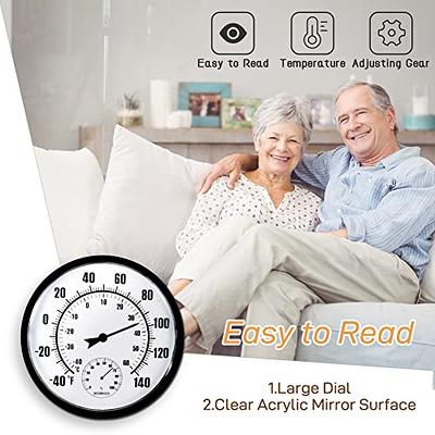 Headwind Consumer EZ Read Dial Indoor Outdoor Thermometer Large