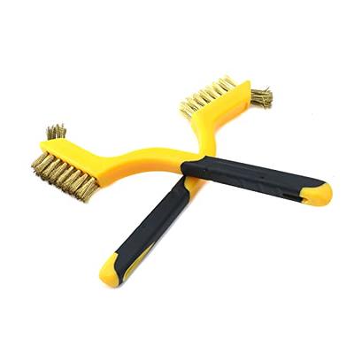 Wire Grill Brush Brass