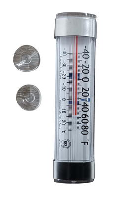 Frigidaire Refrigerator and Freezer Thermometer