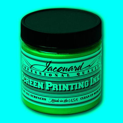 Jacquard Professional Screen Printing Ink 4 oz. - Silver