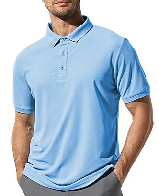 Men's Short Sleeve Polyester Pique Polo Shirt