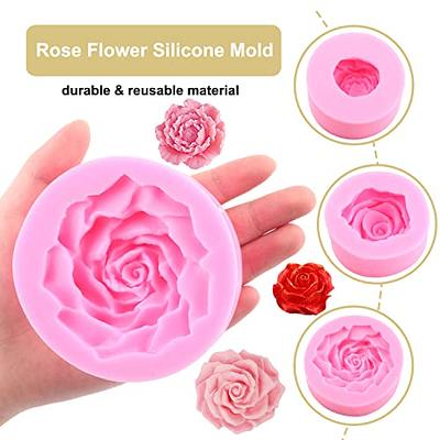 Blooming Rose Mold Silicone
