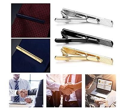 Metal Men Tie Clip Bar Necktie Pin Clasp Clamp Wedding Party Father Day  Party