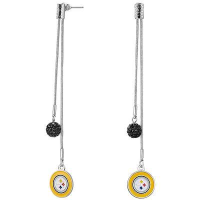 Pittsburgh Steelers NFL Logo Gold Hoop Earrings - Pittsburgh Steelers – NFL  hoop earrings – BaubleBar