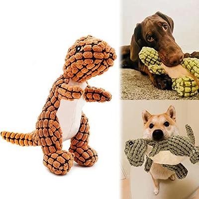Fluffy Paws Dog Toy, Durable Squeaky Bone-Shaped Pet Toy, [Dual