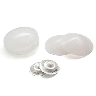 Boboduck Silver Nursing Cups - Silver Nipple Covers Breastfeeding for  Protect and Soothe Sore Nipples, Silver Nipple Shields for Nursing Newborn