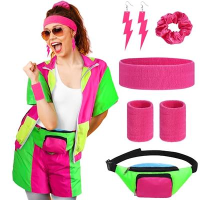 CICOCI 80s Outfit For Women Workout Clothes Costume with 80s Accessories  Set Retro Party Leg Warmers Headband - Yahoo Shopping