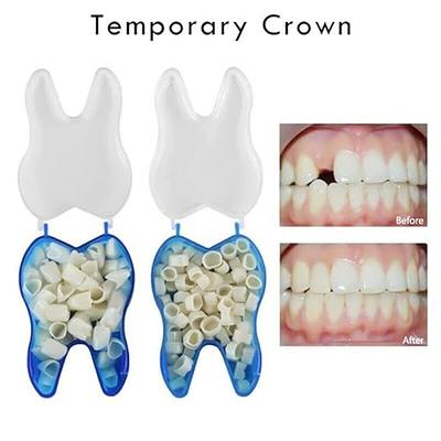 Super Dental 50 Pcs/Box Temporary Teeth Crown Veneers Anteriors/Posterior  Front - Yahoo Shopping