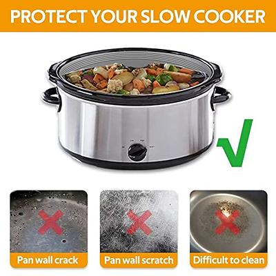 Slow Cooker Liners Compatible For Crock Pot 6-7 Quart Oval Slow