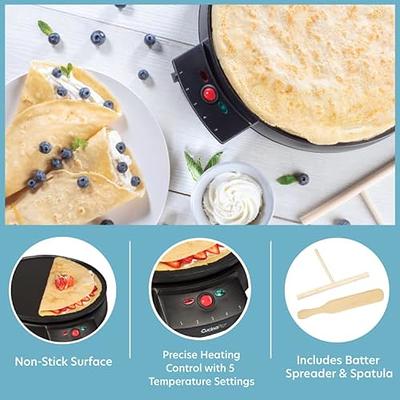 ESLITE LIFE Nonstick Crepe Pan Set with Spreader, 9.5 & 11 Inch