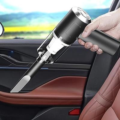 ZZKHGo Cordless Handheld Car Vacuum Cleaner, 4000MBAR Powerful Suction  Small Car Vacuum Cleaner, Foldable Dusts Buster Filter Portable Vacuum  Cleaner