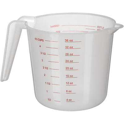 Mainstays 1 Cup Plastic Measuring Cup, Clear