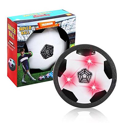 Hover Soccer Ball Kids Toys - Battery Operated Fun Air Floating Soccer Ball with Colorful LED Light - Indoor Outdoor Hover Ball Game for Age 3 4 5 6 7