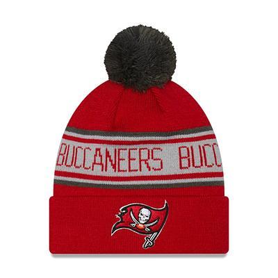 Tampa Bay Buccaneers New Era Youth Historic Repeat Cuffed Knit Hat with Pom  - Orange