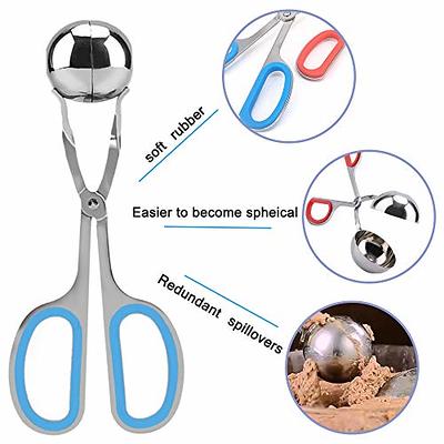 1 pcs Meat Baller Maker Tongs Cake Pop Maker Cookie Dough Scoop Tongs for  Meatball, Cake, Ice Cream, Bath Bombs