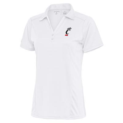 Antigua Men's Cincinnati Bengals Tribute White Polo