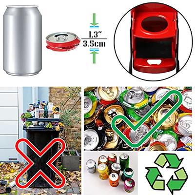 Electric Wall Mounted Can Crusher with Bottle Opener, Aluminum