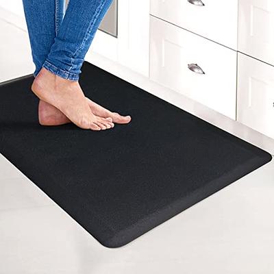HappyTrends Kitchen Mat Cushioned Anti-Fatigue Floor Mat,17.3x60,Thick  Waterproof Non-Slip Heavy Duty Ergonomic Comfort Rug for