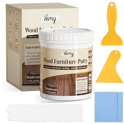 Lifreer Wood Furniture Repair Kit - 40 Pcs Wood filler, Touch Up