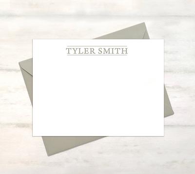 Personalized Stationery Set for Women Custom Note Cards