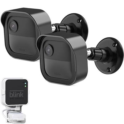  All-New Blink Outdoor Camera Housing and Mounting Bracket (4th  Gen & 3rd Gen), 3 Pack Protective Cover and 360° Adjustable Mount with Sync  Module 2 Outlet Mount (Black) : Electronics