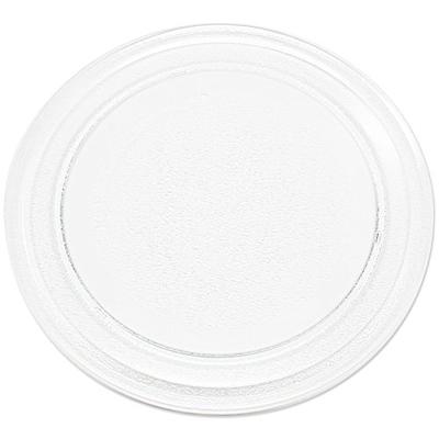 Round Microwave Glass Plate Replacement Accessories, 9.6 10 10.6 12.4  Microwave Oven Cooking Plate, Microwave Plate Kit With Microwave Turntable