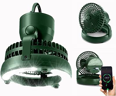 10000mah battery operated camping fan with