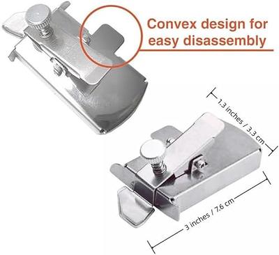 Sewing Edge Guide Magnetic Seam Gauge For Sewing Machine 2Pcs Magnet  Durable Steel Sewing Supplies For