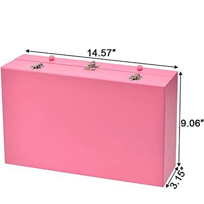 3dRose Db_113187_2 Colorful Paintbox With Pink Paintbrush-Artist Paint Box  Pallette-Rainbow Paints-Multicolored-Memory Book, 12 By 12 - Db_113187_2  Colorful Paintbox With Pink Paintbrush-Artist Paint Box Pallette-Rainbow  Paints-Multicolored-Memory